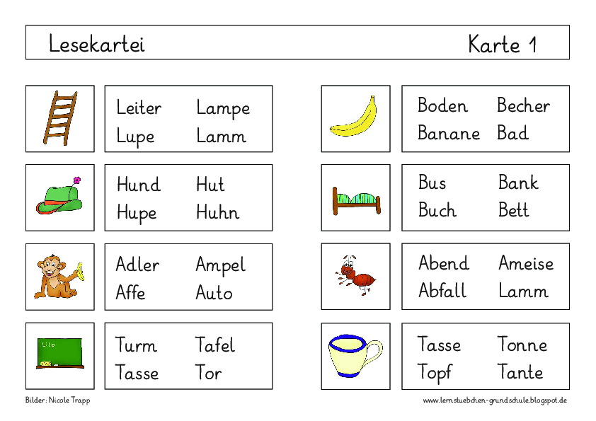 die wunderschönen Bilder von Frau Locke - (.pdf) - Lernstübchen